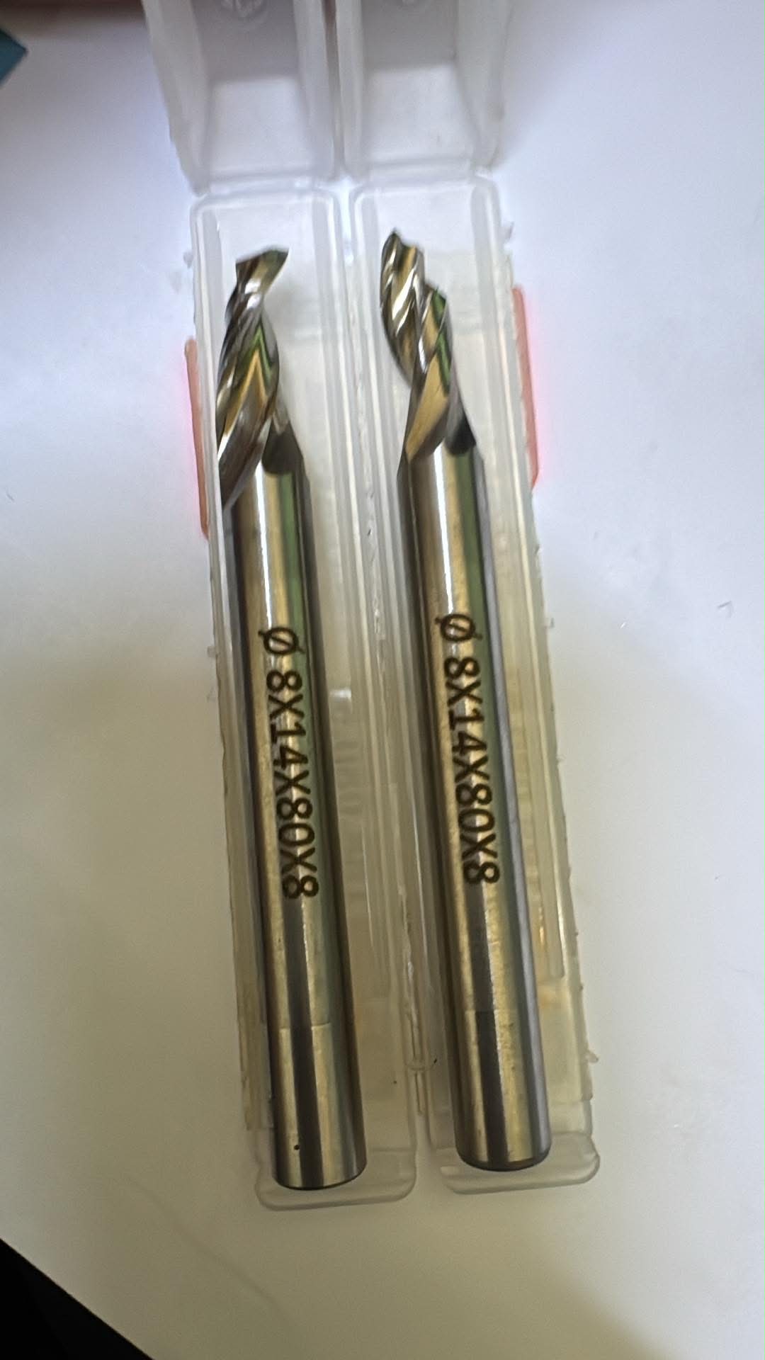 Fraise hélicoïdale pour aluminium — queue 8 mm · actif Ø8 × 14 mm — CMT 188.080.51