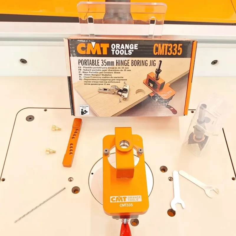 Gabarit de perçage pour charnières invisibles 35 mm — CMT / July Tools 2