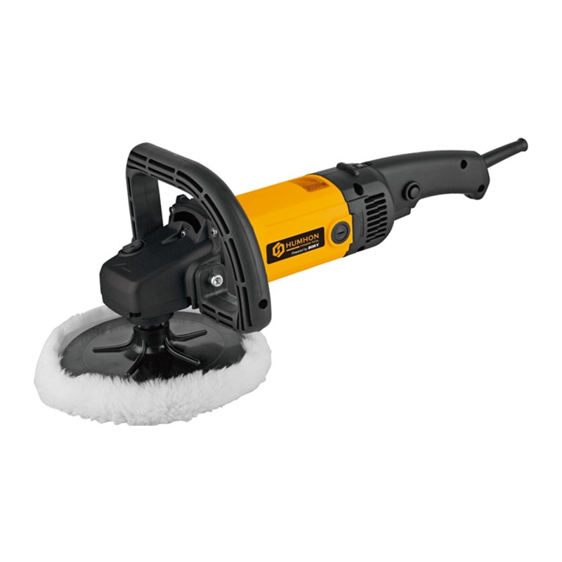 Polisseuse électrique HUMHON BCP-9227C — 1 400 W, plateau 180 mm, vitesse variable 800 à 3 000 tr/min 1