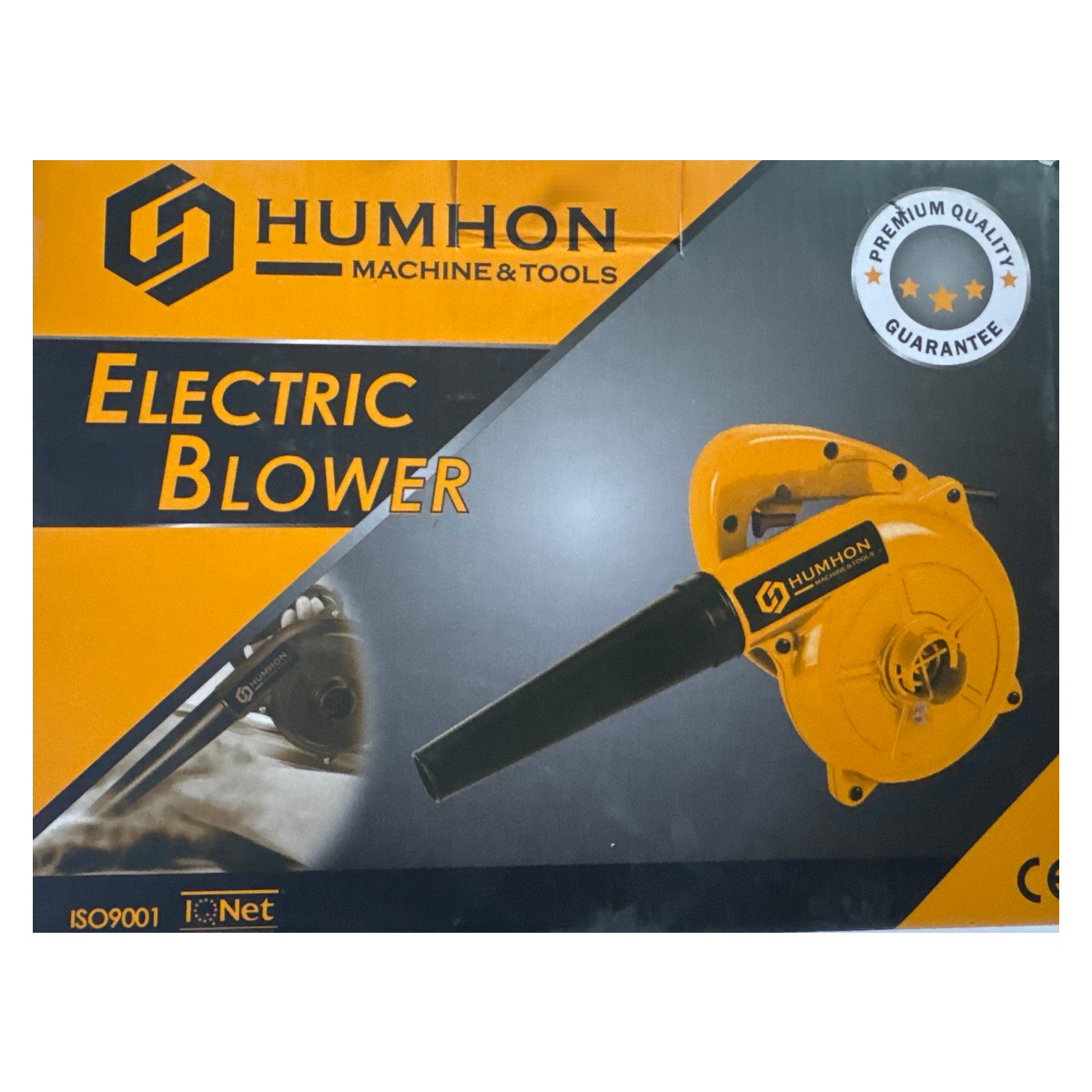 Souffleur électrique HUMHON BK-EB825 — 500 W, 13 000 tr/min, débit 2,5 m³/min 2