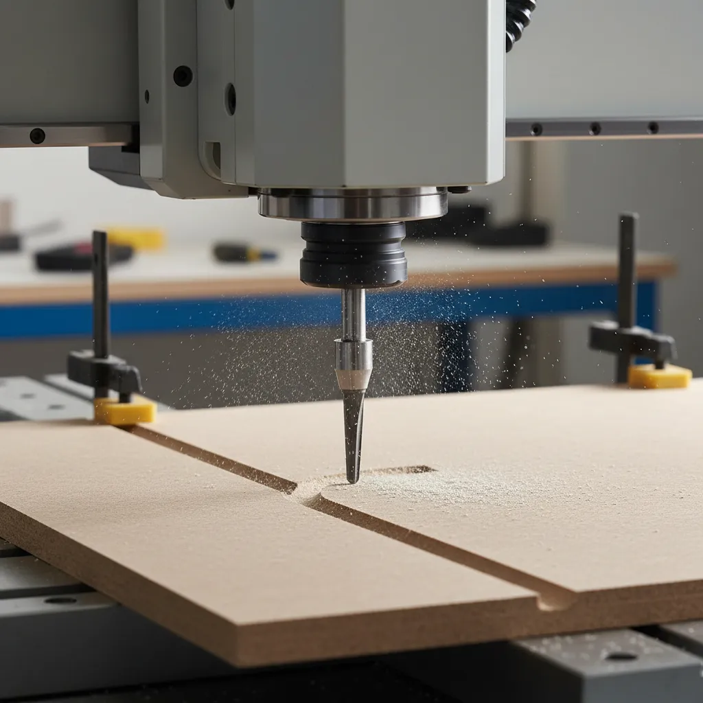 Fraise à rainurer en V pour pliage de panneaux MDF et high gloss — queue 8 mm 5
