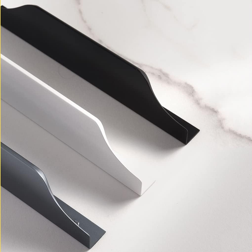 Poignée de meuble façade 215 — profilé à découpe arrondie, de 150 à 1200 mm