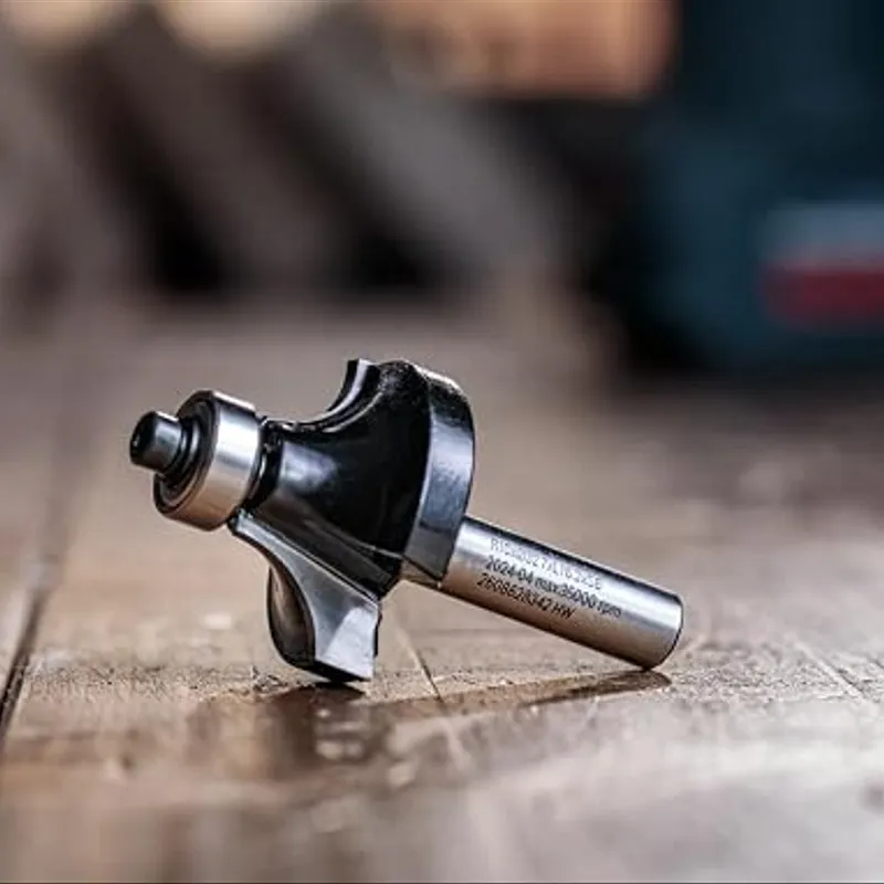 Fraise à arrondir R12 — queue 8 mm · actif Ø36,7 mm — Bosch 2608628343 2