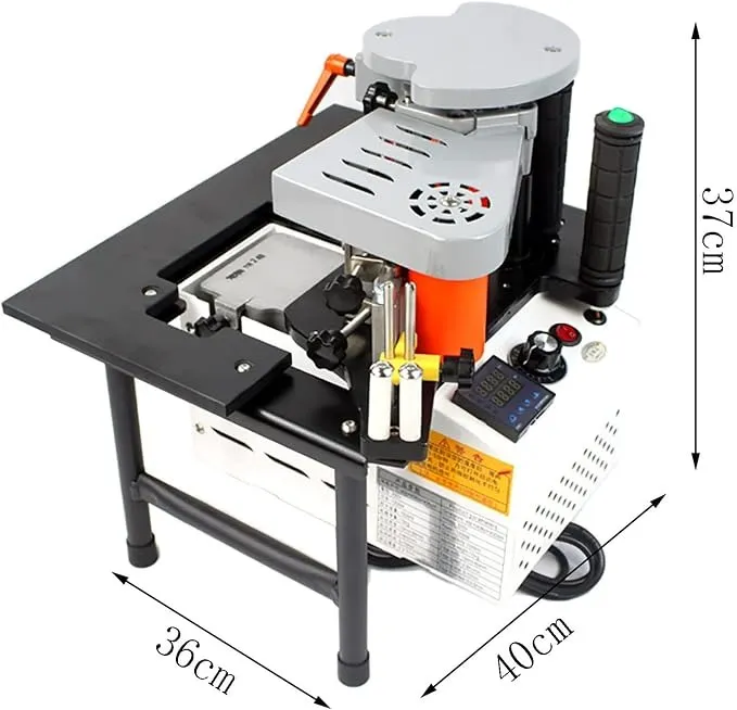 Plaqueuse de chants portable à bac de colle — machine d’encollage pour panneaux