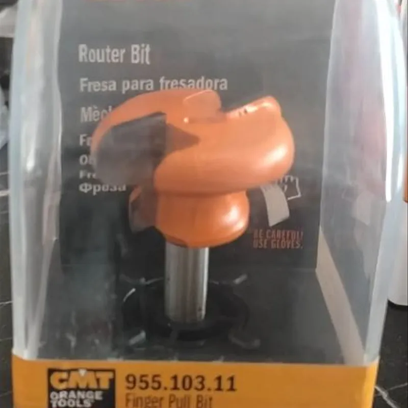 Fraise Finger Pull pour poignée intégrée — queue 8 mm · actif Ø38,1 × 20,7 mm — CMT 955.103.11 3