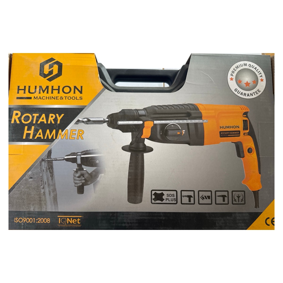 Perforateur HUMHON BK-RH26 SDS Plus — 900 W, perçage béton 26 mm 2