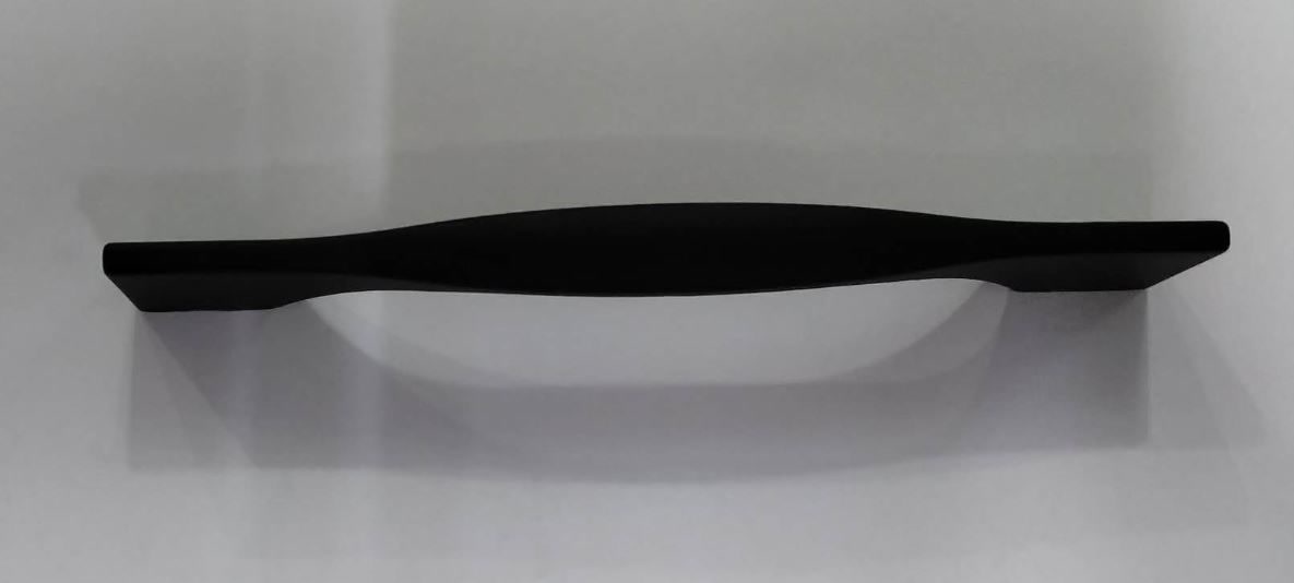 Poignée de meuble Ares — noire ou chromée, entraxe 128, 160 ou 224 mm 1
