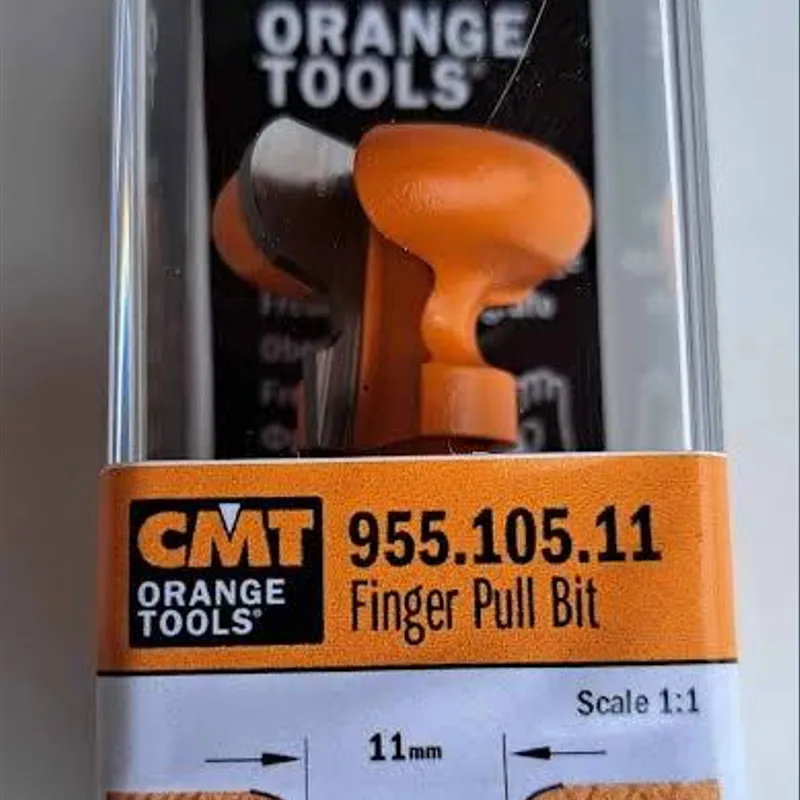 Fraise Finger Pull pour poignée intégrée — queue 8 mm · actif Ø38,1 × 20,7 mm — CMT 955.103.11 4