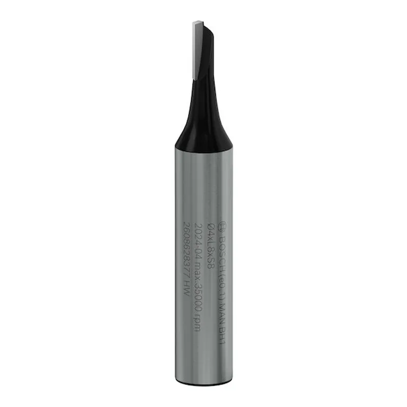 Fraise droite — queue 8 mm · actif Ø4 × 8 mm — Bosch 2608628377 4