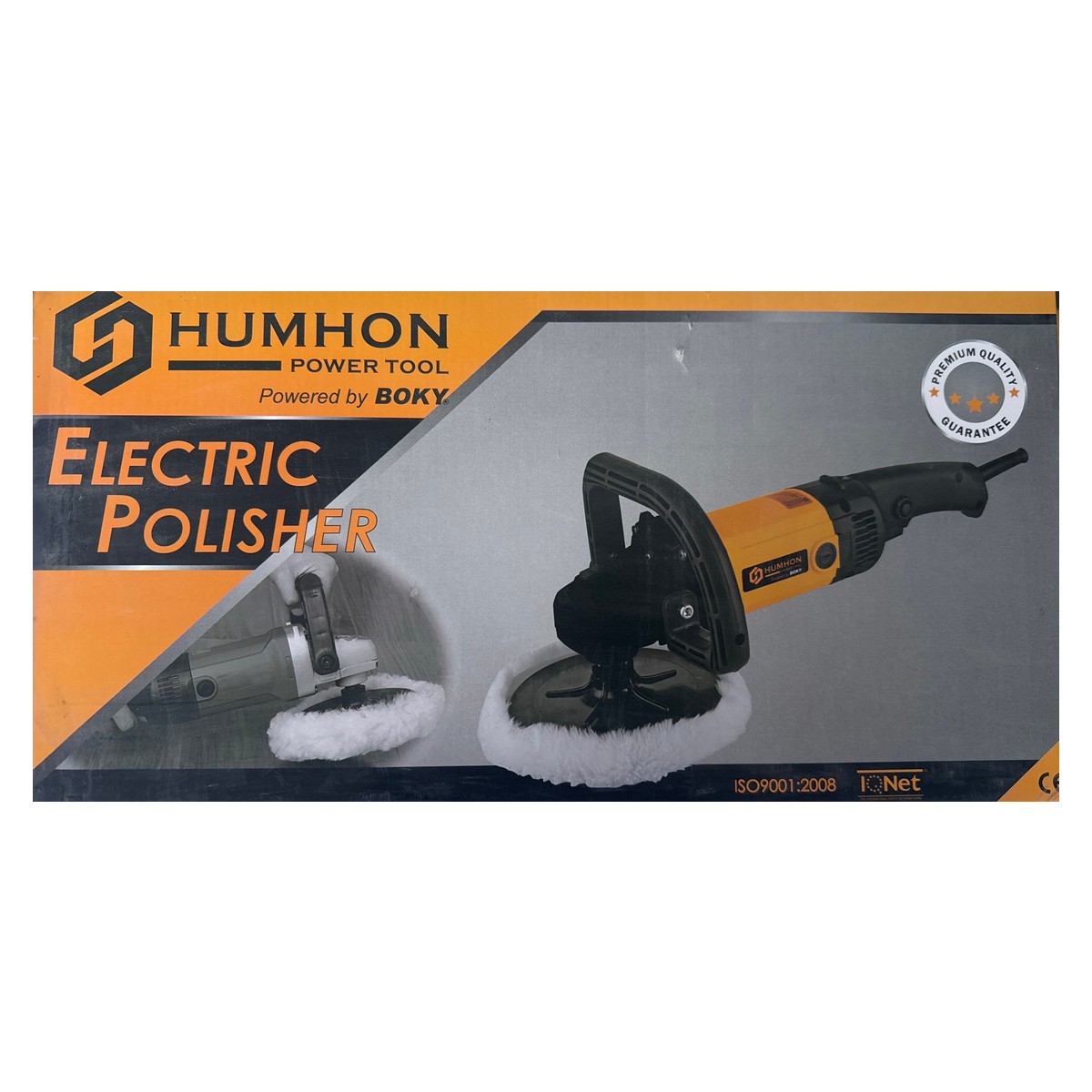 Polisseuse électrique HUMHON BCP-9227C — 1 400 W, plateau 180 mm, vitesse variable 800 à 3 000 tr/min 2