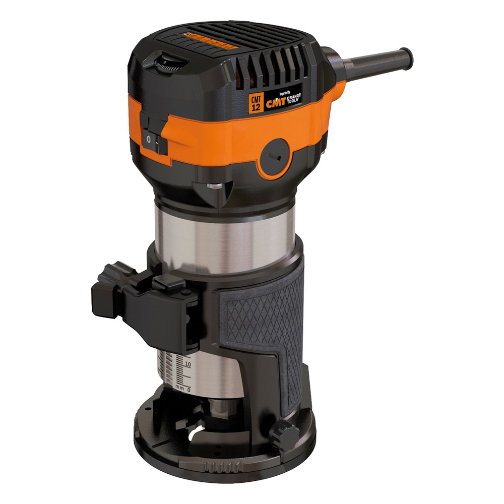 Affleureuse CMT Orange Tools CMT12 — 710 W, 10 000 à 30 000 tr/min, pinces 6, 6,35 et 8 mm 1