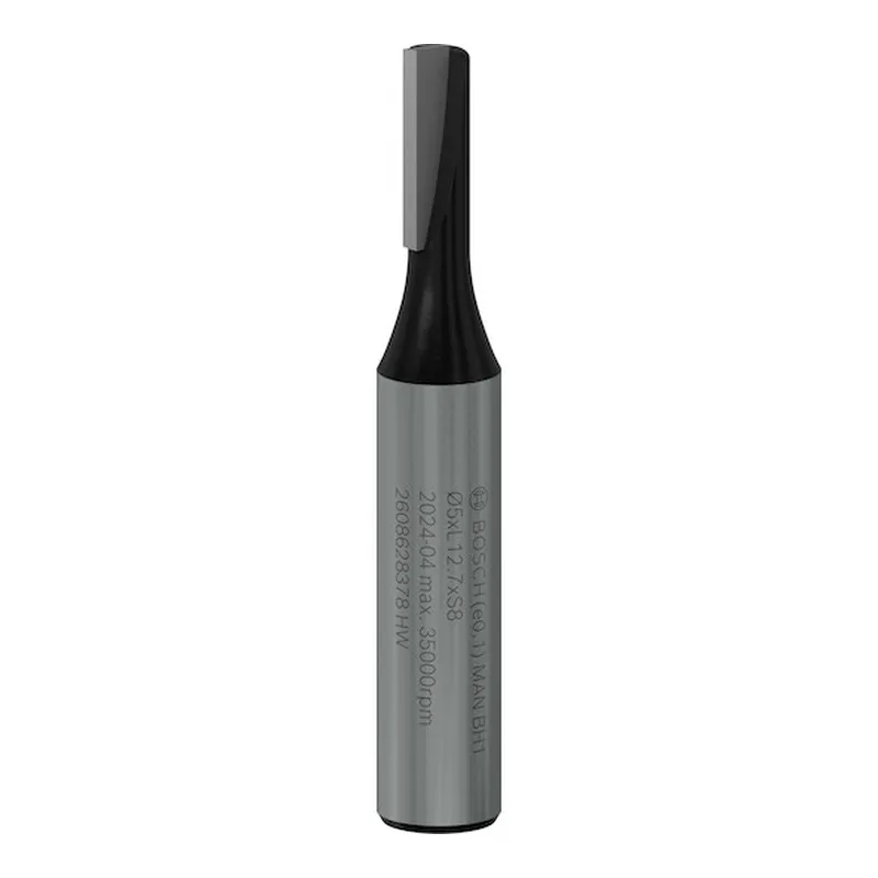 Fraise droite — queue 8 mm · actif Ø5 × 12,7 mm — Bosch 2608628378 5