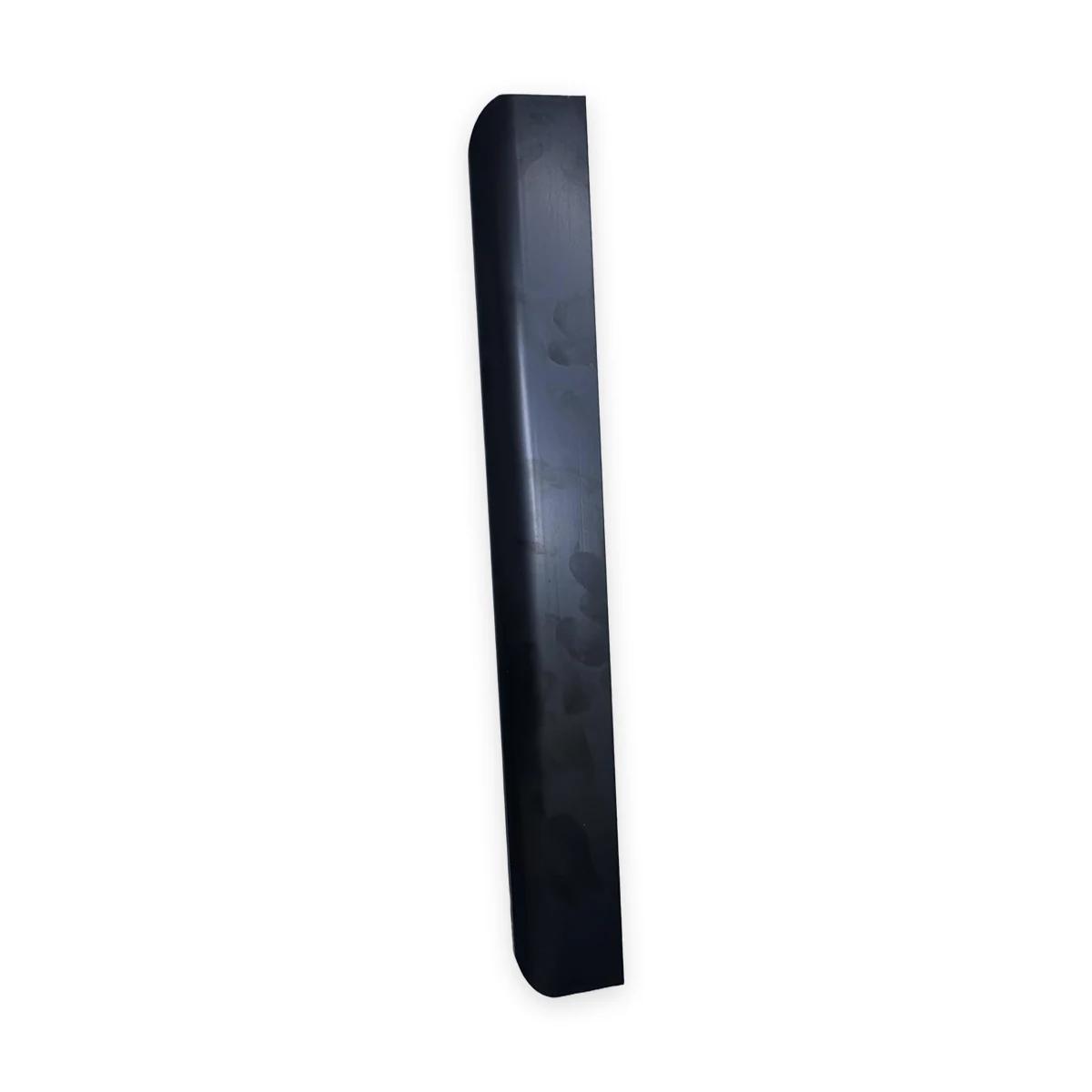Poignée de meuble D41B noire — profil en L, entraxe 120 à 1000 mm