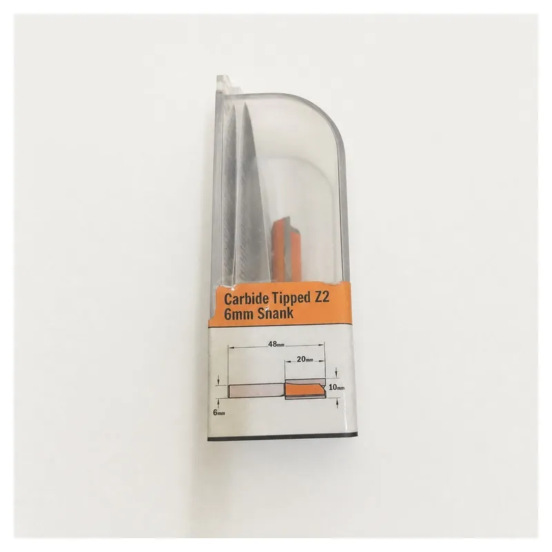 Fraise droite — queue 6 mm · actif Ø10 × 20 mm — CMT 711.100.11 2