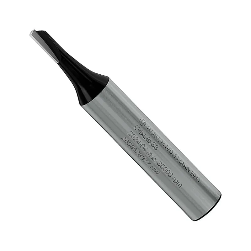 Fraise droite — queue 8 mm · actif Ø5 × 12,7 mm — Bosch 2608628378