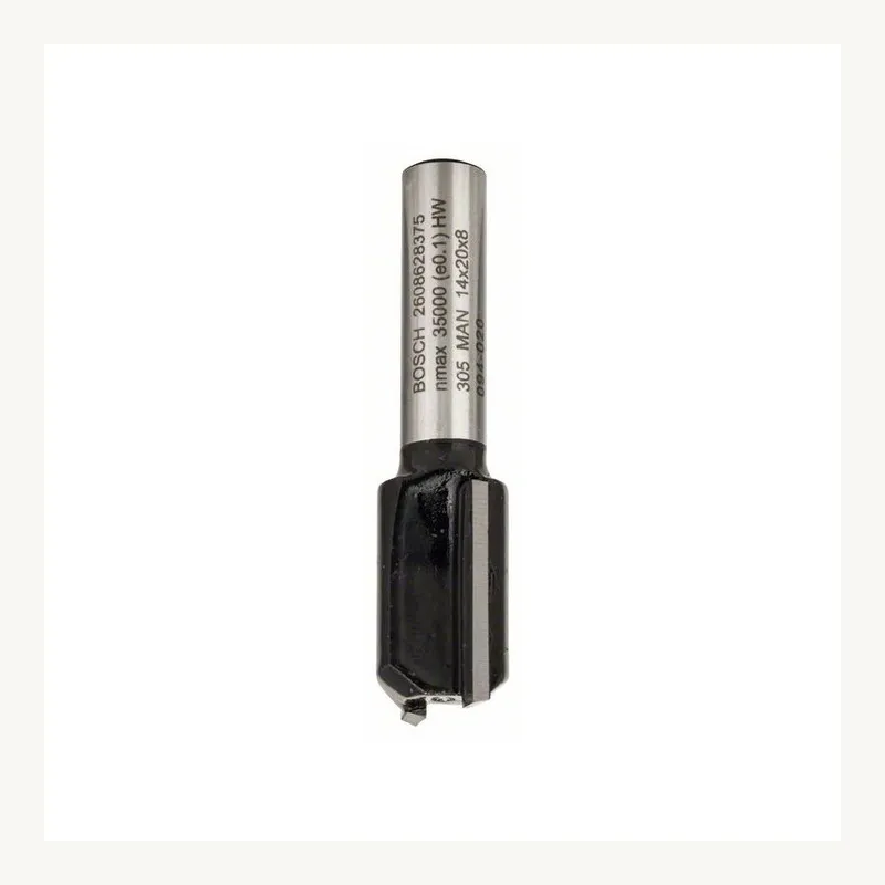 Fraise droite — queue 8 mm · actif Ø14 × 19,6 mm — Bosch PRO 2608628375 4