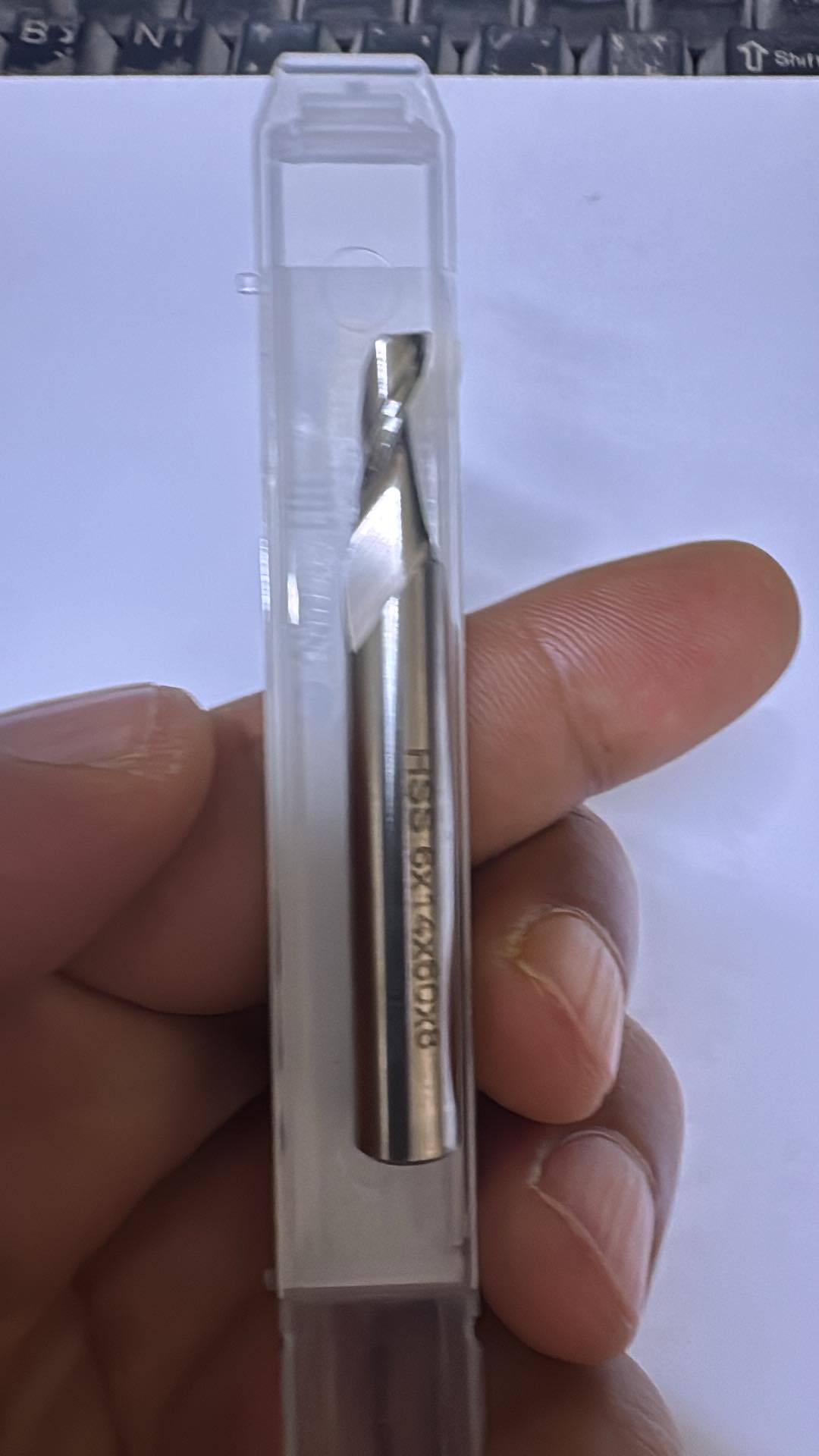 Fraise hélicoïdale pour aluminium — queue 8 mm · actif Ø6 × 14 mm — CMT 188.060.51