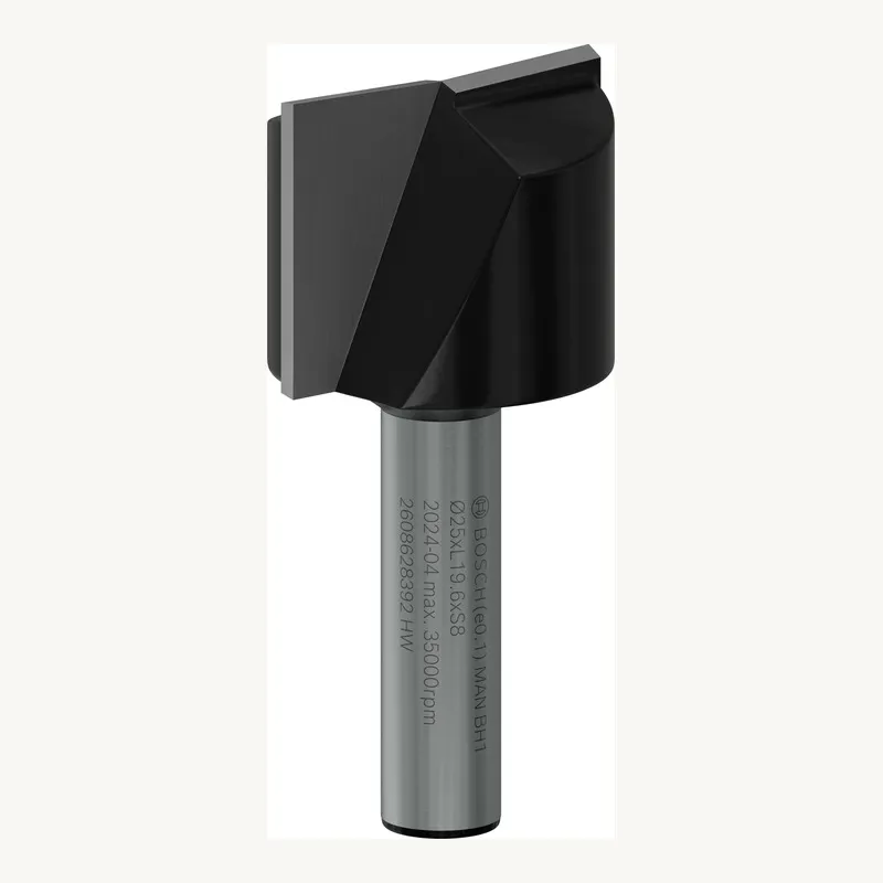 Fraise droite — queue 8 mm · actif Ø25 × 19,6 mm — Bosch PRO 2608628392 5